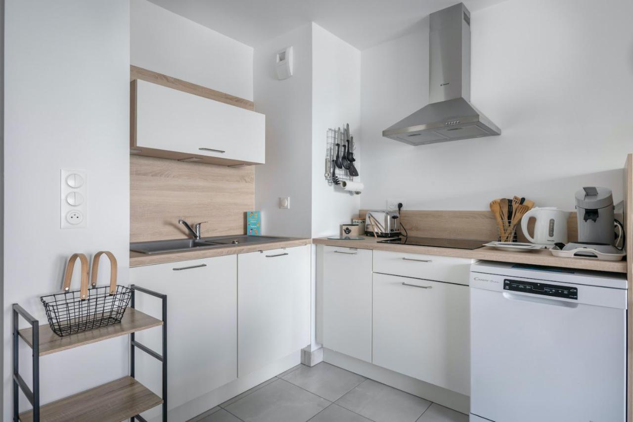50M Plage, Appartement Vue Mer Pour 3 Pleneuf-Val-Andre Luaran gambar