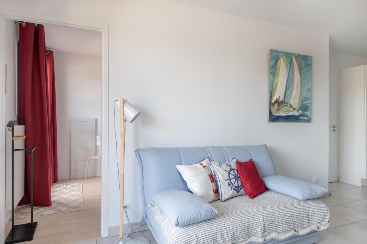 50M Plage, Appartement Vue Mer Pour 3 Pleneuf-Val-Andre Luaran gambar