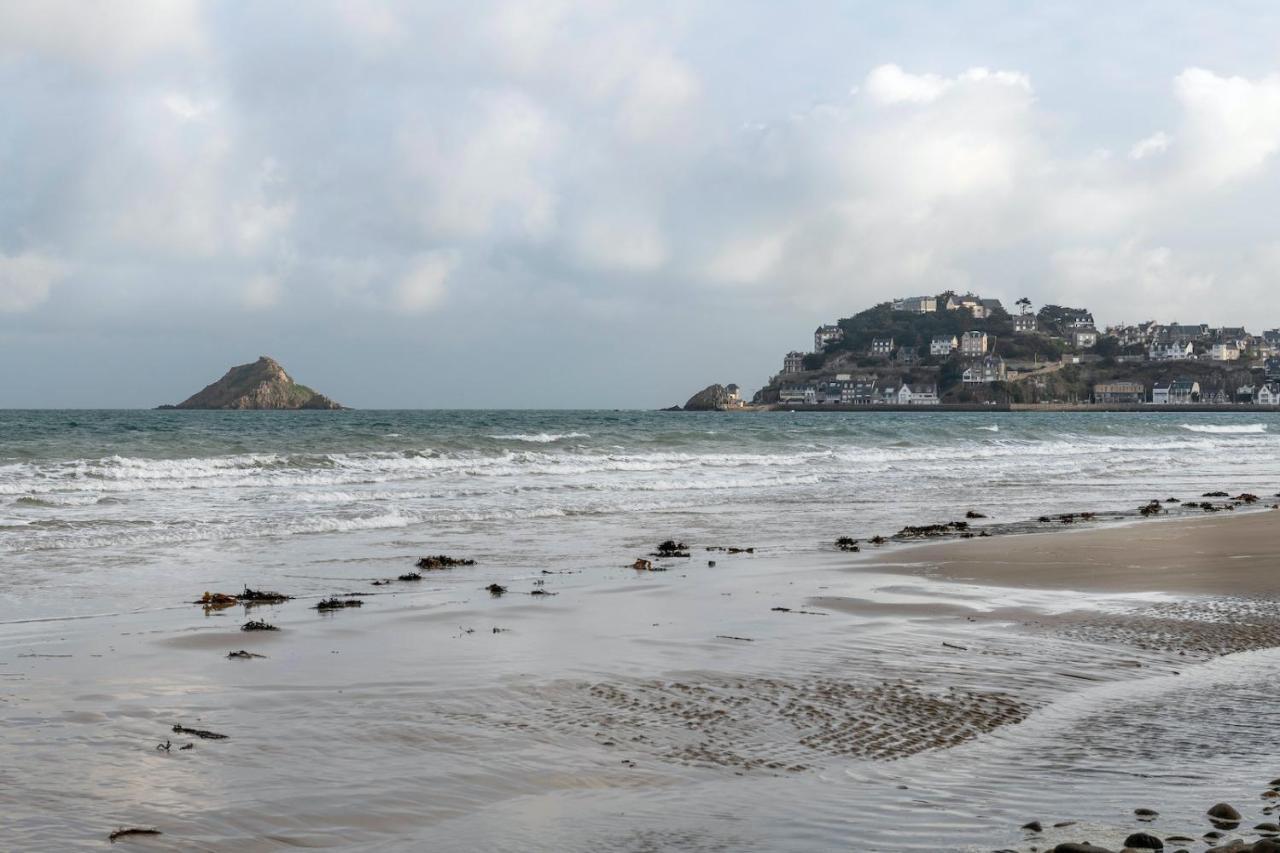 50M Plage, Appartement Vue Mer Pour 3 Pleneuf-Val-Andre Luaran gambar