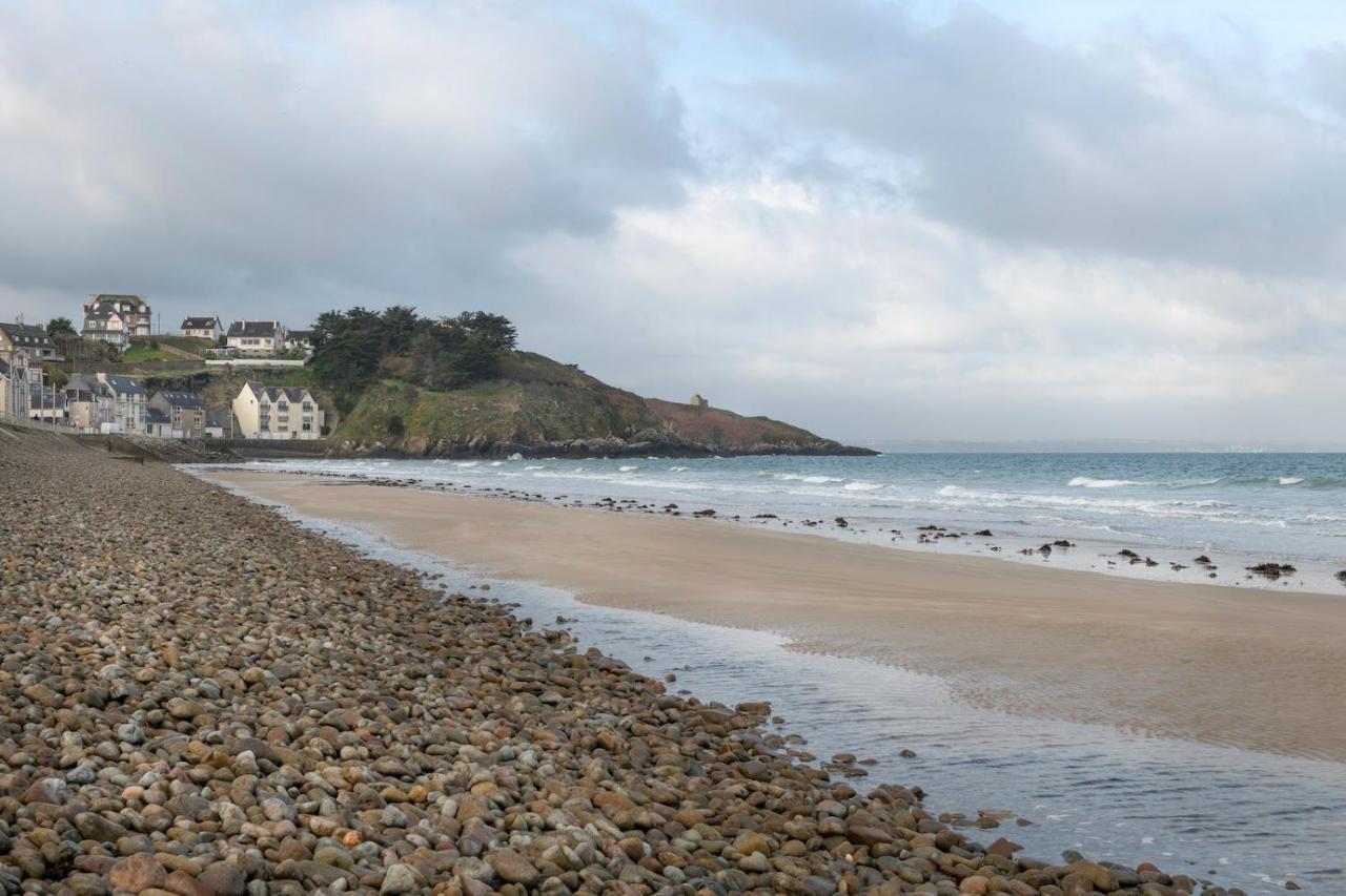 50M Plage, Appartement Vue Mer Pour 3 Pleneuf-Val-Andre Luaran gambar