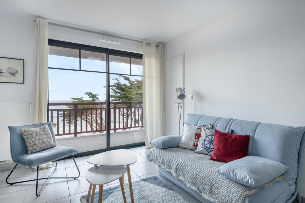 50M Plage, Appartement Vue Mer Pour 3 Pleneuf-Val-Andre Luaran gambar